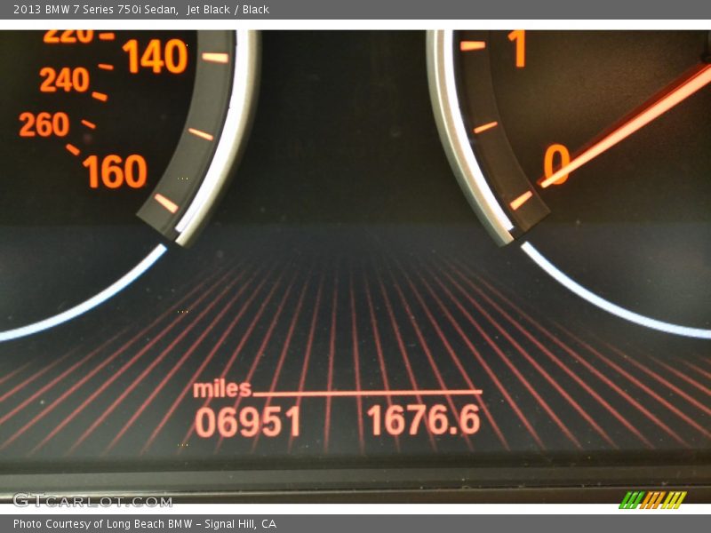 Jet Black / Black 2013 BMW 7 Series 750i Sedan