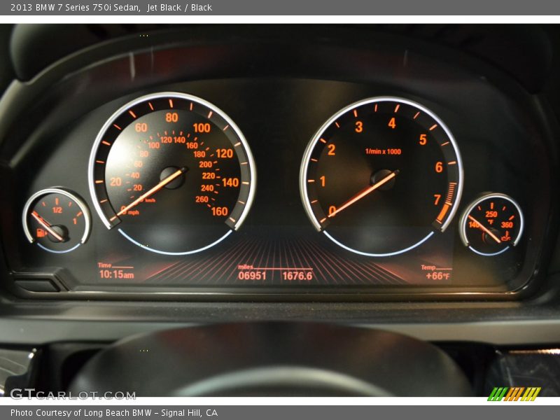 Jet Black / Black 2013 BMW 7 Series 750i Sedan