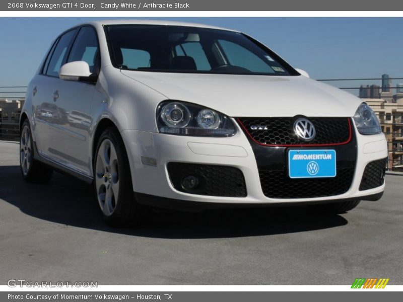 Candy White / Anthracite Black 2008 Volkswagen GTI 4 Door
