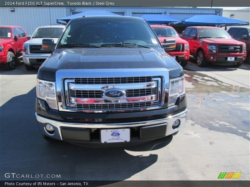 Tuxedo Black / Steel Grey 2014 Ford F150 XLT SuperCrew