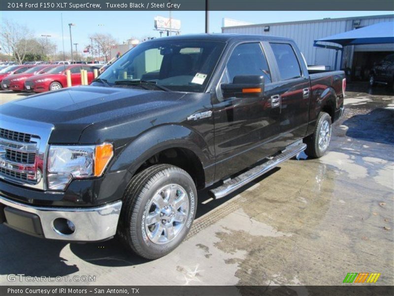 Tuxedo Black / Steel Grey 2014 Ford F150 XLT SuperCrew