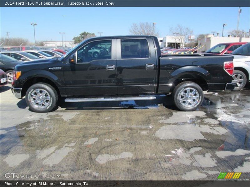 Tuxedo Black / Steel Grey 2014 Ford F150 XLT SuperCrew