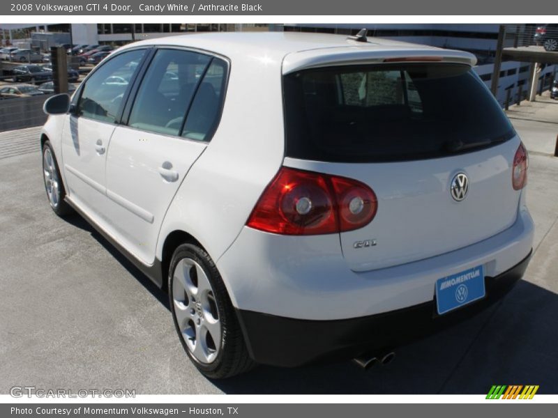 Candy White / Anthracite Black 2008 Volkswagen GTI 4 Door