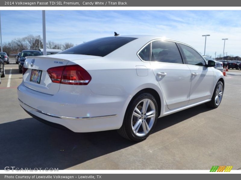 Candy White / Titan Black 2014 Volkswagen Passat TDI SEL Premium