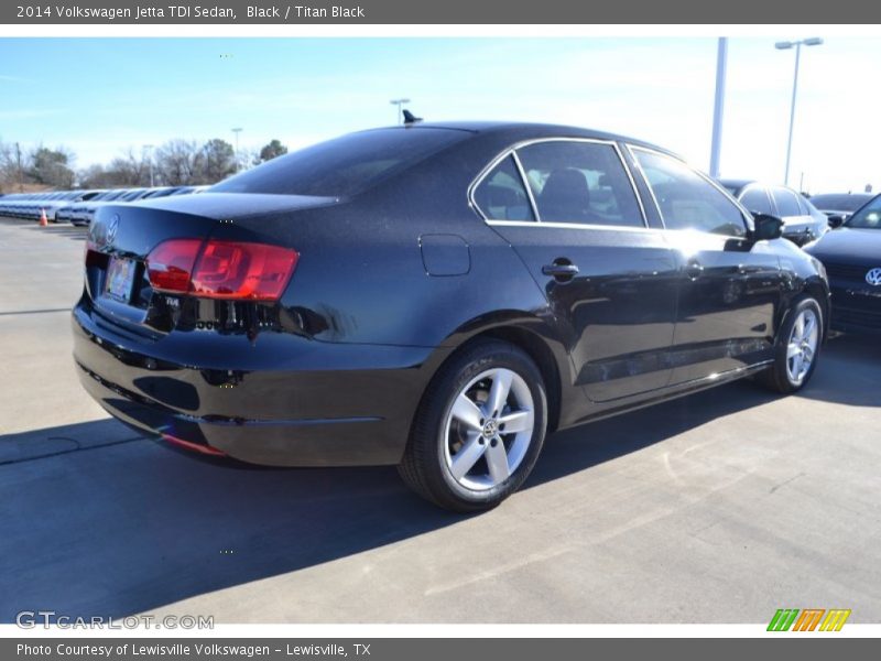 Black / Titan Black 2014 Volkswagen Jetta TDI Sedan