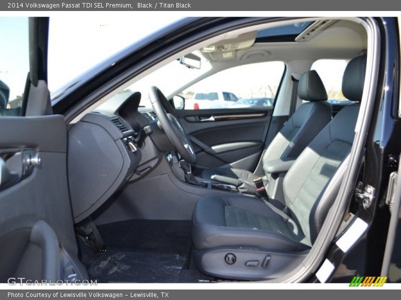 Black / Titan Black 2014 Volkswagen Passat TDI SEL Premium