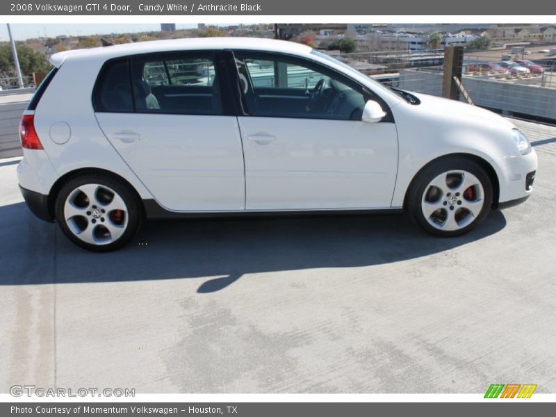 Candy White / Anthracite Black 2008 Volkswagen GTI 4 Door