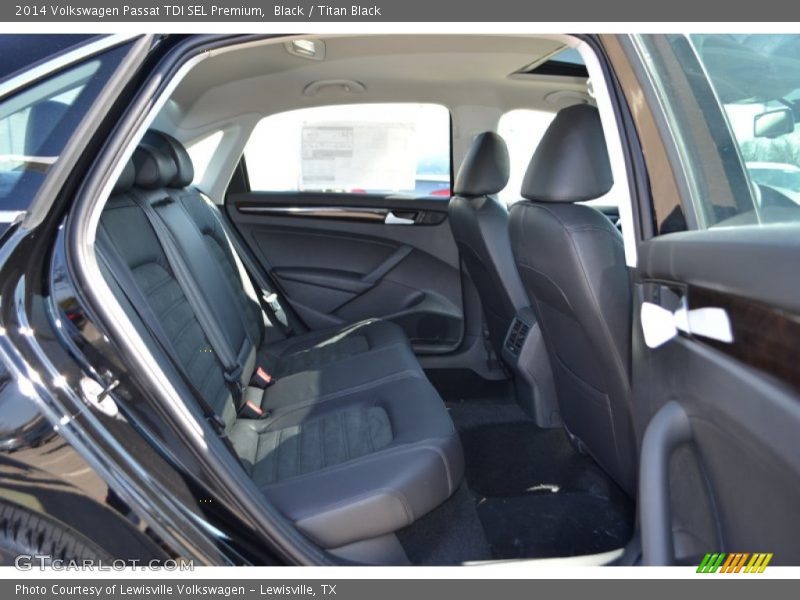 Black / Titan Black 2014 Volkswagen Passat TDI SEL Premium