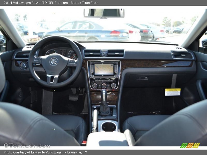 Black / Titan Black 2014 Volkswagen Passat TDI SEL Premium