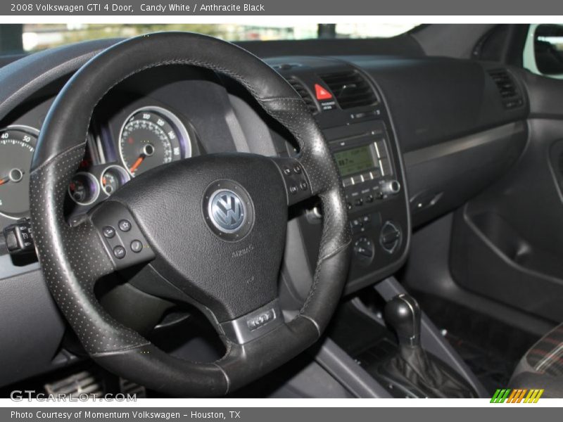 Candy White / Anthracite Black 2008 Volkswagen GTI 4 Door