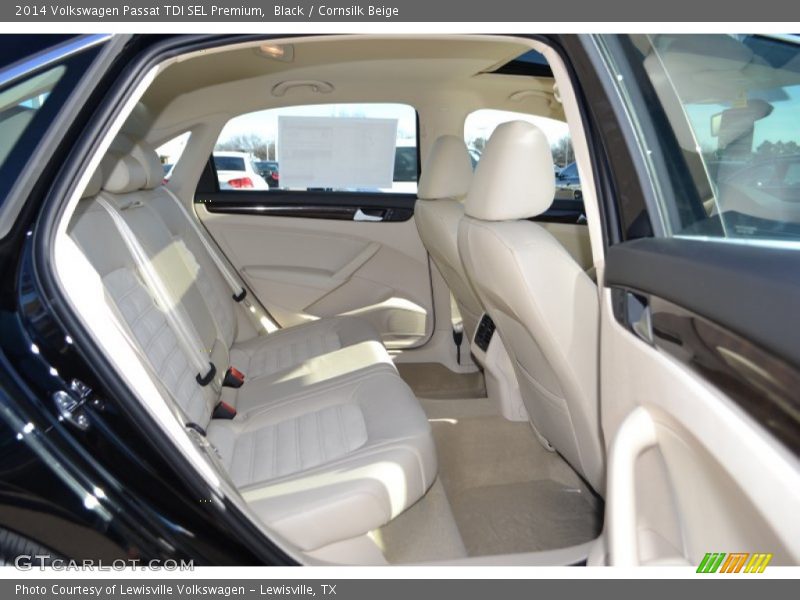 Black / Cornsilk Beige 2014 Volkswagen Passat TDI SEL Premium