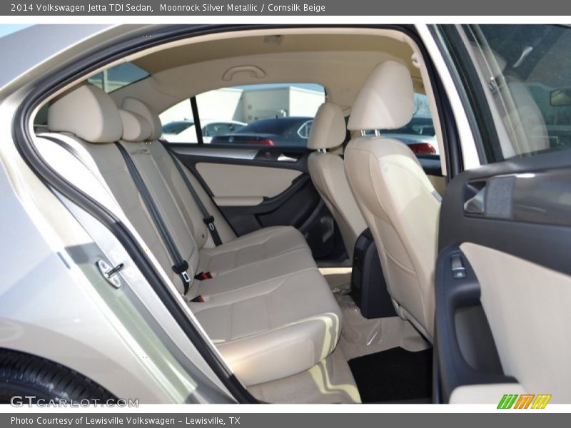 Moonrock Silver Metallic / Cornsilk Beige 2014 Volkswagen Jetta TDI Sedan