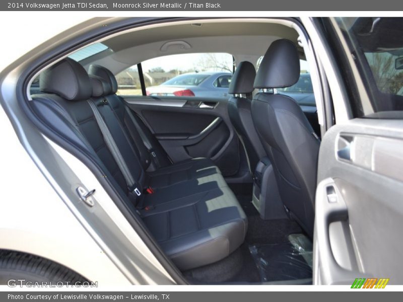 Moonrock Silver Metallic / Titan Black 2014 Volkswagen Jetta TDI Sedan