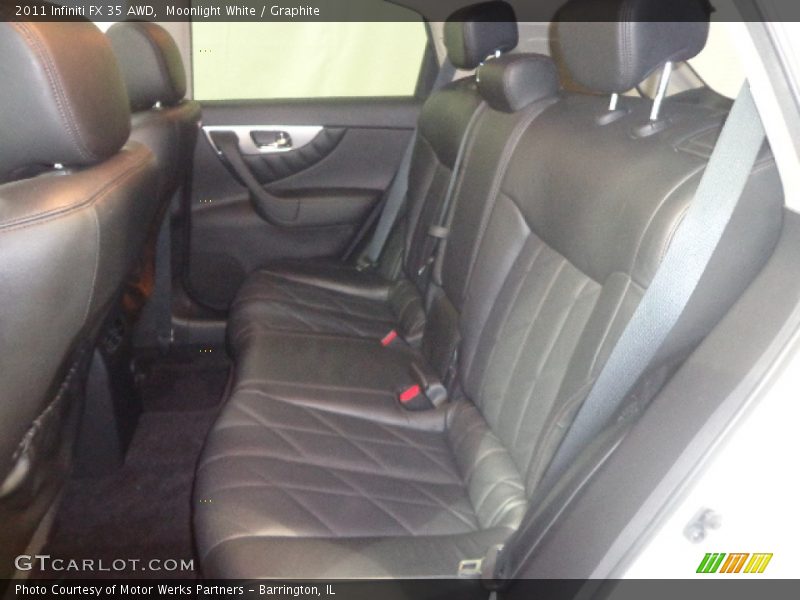 Moonlight White / Graphite 2011 Infiniti FX 35 AWD