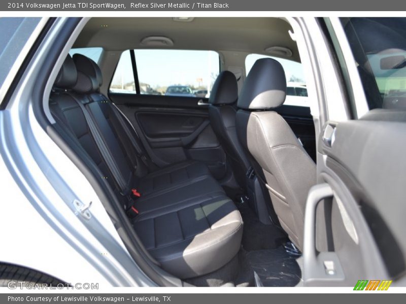 Reflex Silver Metallic / Titan Black 2014 Volkswagen Jetta TDI SportWagen