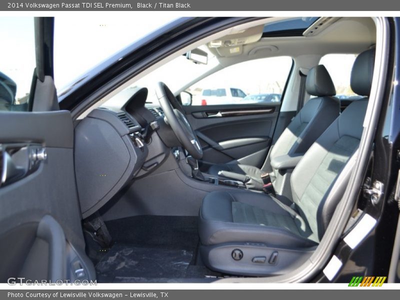 Black / Titan Black 2014 Volkswagen Passat TDI SEL Premium