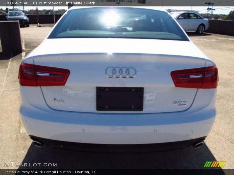 Ibis White / Black 2014 Audi A6 3.0T quattro Sedan