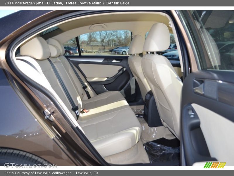 Toffee Brown Metallic / Cornsilk Beige 2014 Volkswagen Jetta TDI Sedan