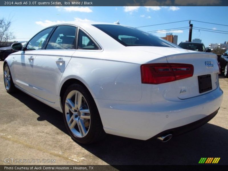 Ibis White / Black 2014 Audi A6 3.0T quattro Sedan
