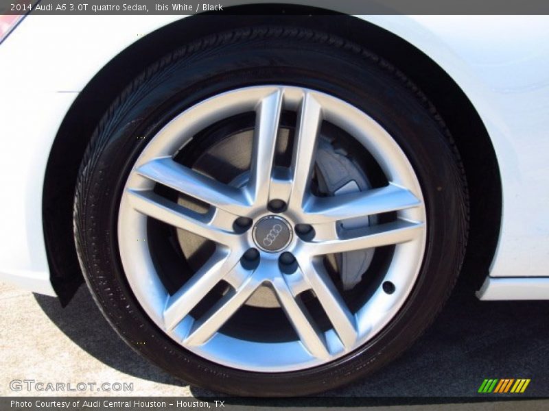 Ibis White / Black 2014 Audi A6 3.0T quattro Sedan