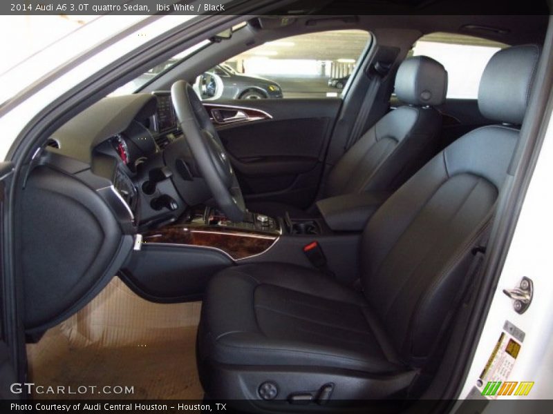 Ibis White / Black 2014 Audi A6 3.0T quattro Sedan