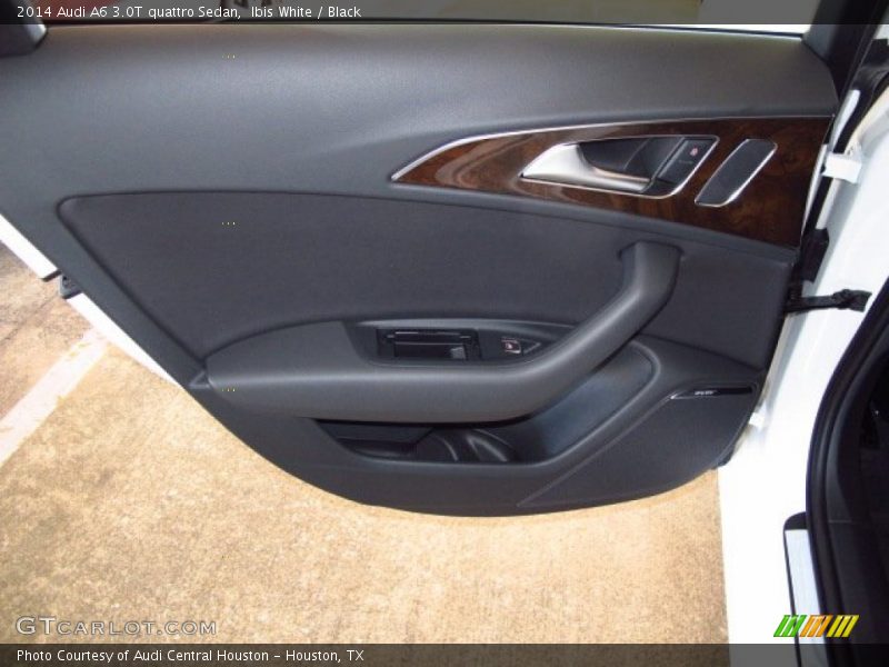 Ibis White / Black 2014 Audi A6 3.0T quattro Sedan