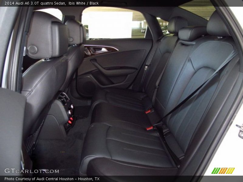 Ibis White / Black 2014 Audi A6 3.0T quattro Sedan