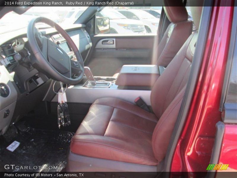 Ruby Red / King Ranch Red (Chaparral) 2014 Ford Expedition King Ranch
