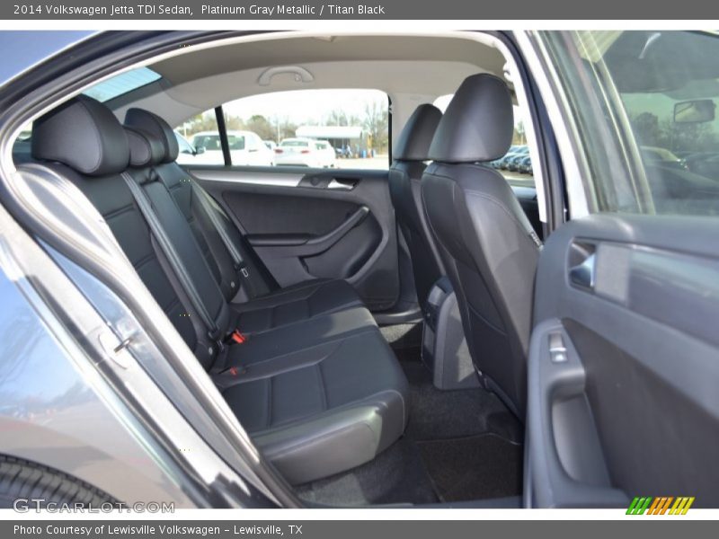 Platinum Gray Metallic / Titan Black 2014 Volkswagen Jetta TDI Sedan