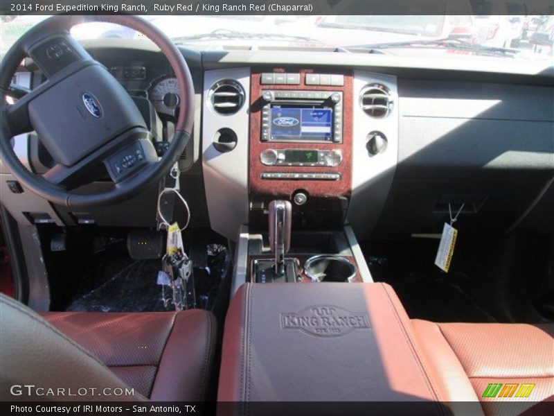 Ruby Red / King Ranch Red (Chaparral) 2014 Ford Expedition King Ranch