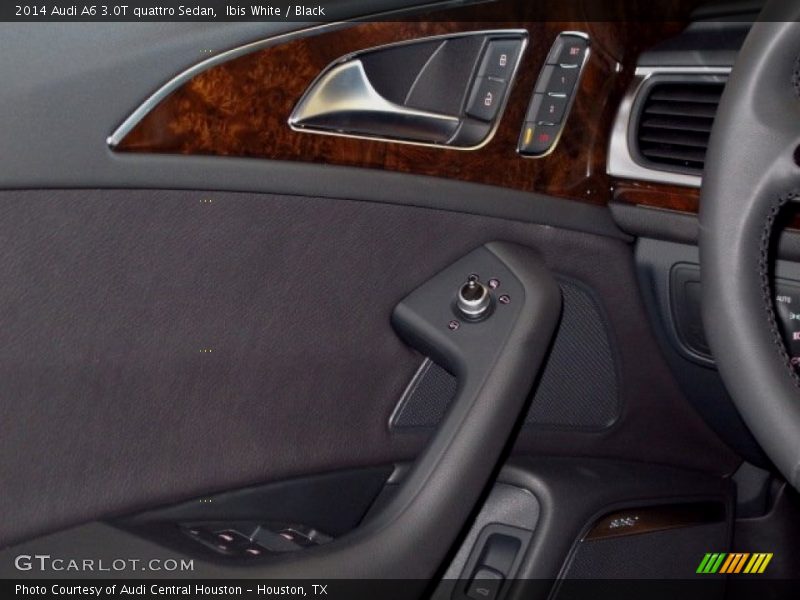 Ibis White / Black 2014 Audi A6 3.0T quattro Sedan