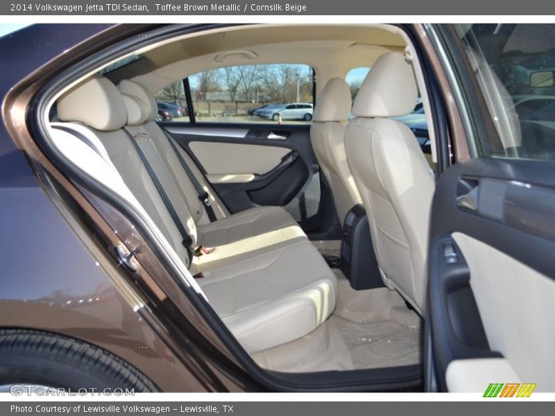 Toffee Brown Metallic / Cornsilk Beige 2014 Volkswagen Jetta TDI Sedan