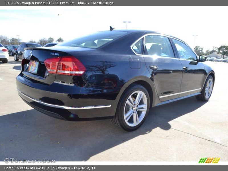Black / Cornsilk Beige 2014 Volkswagen Passat TDI SEL Premium