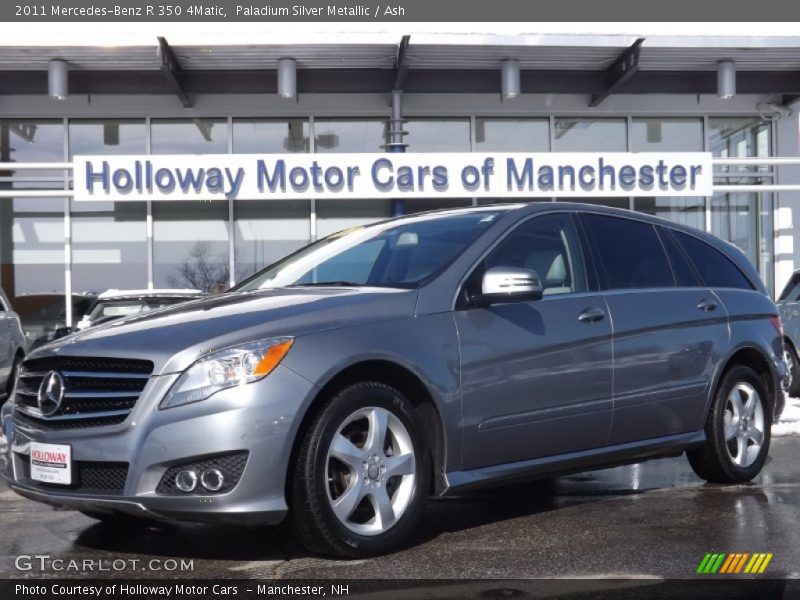 Paladium Silver Metallic / Ash 2011 Mercedes-Benz R 350 4Matic