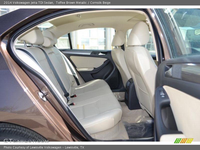 Toffee Brown Metallic / Cornsilk Beige 2014 Volkswagen Jetta TDI Sedan