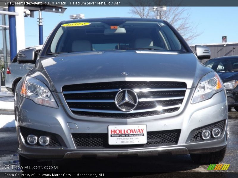 Paladium Silver Metallic / Ash 2011 Mercedes-Benz R 350 4Matic