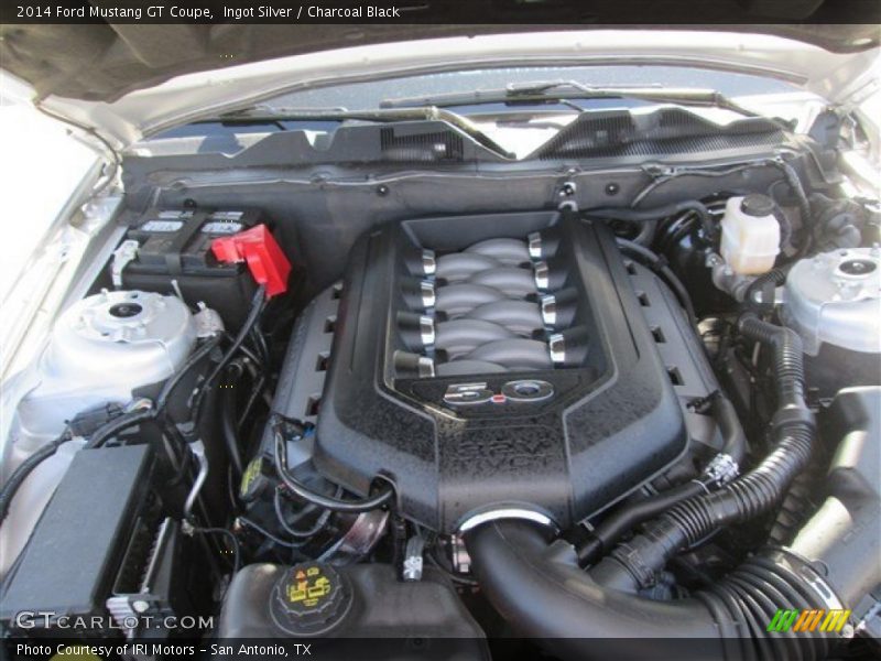Ingot Silver / Charcoal Black 2014 Ford Mustang GT Coupe