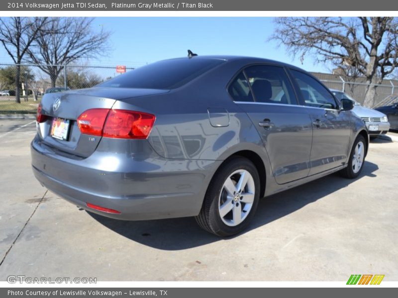 Platinum Gray Metallic / Titan Black 2014 Volkswagen Jetta TDI Sedan