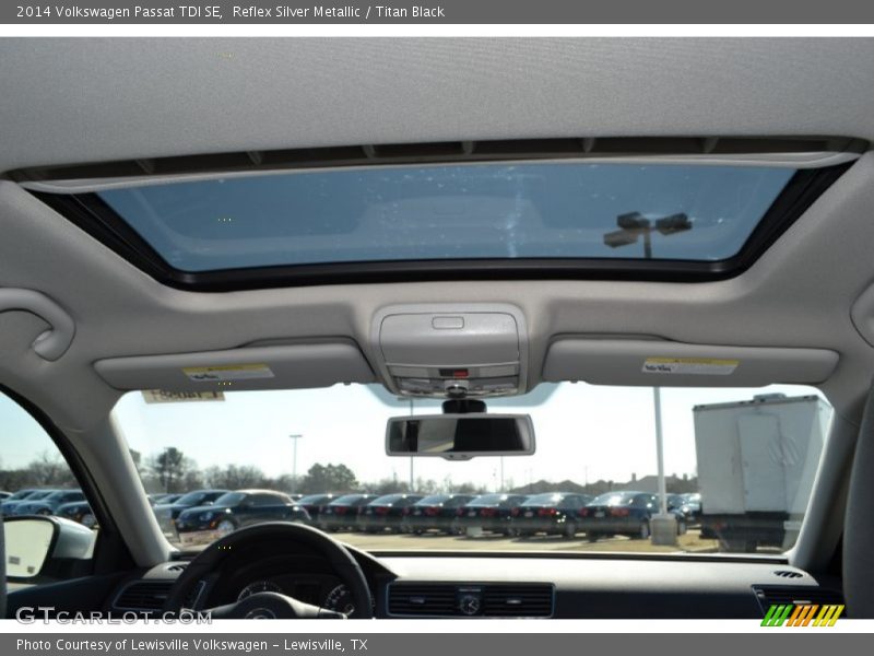 Reflex Silver Metallic / Titan Black 2014 Volkswagen Passat TDI SE