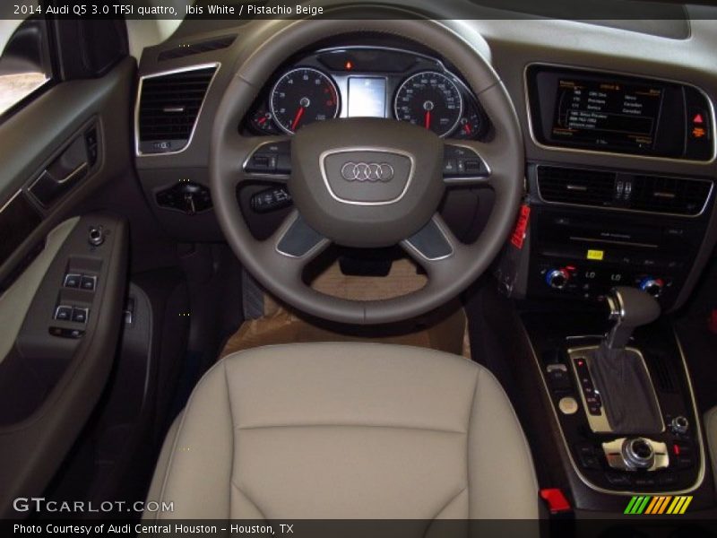 Ibis White / Pistachio Beige 2014 Audi Q5 3.0 TFSI quattro