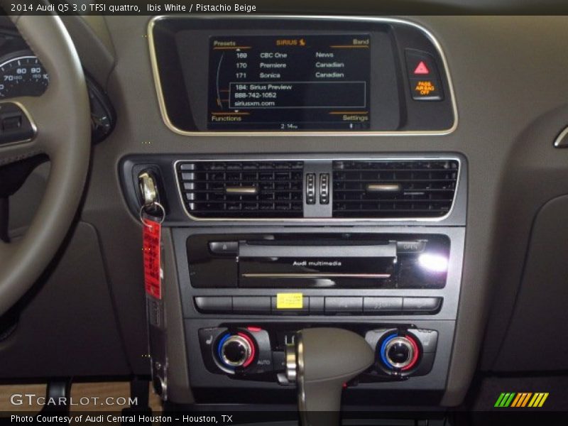 Ibis White / Pistachio Beige 2014 Audi Q5 3.0 TFSI quattro