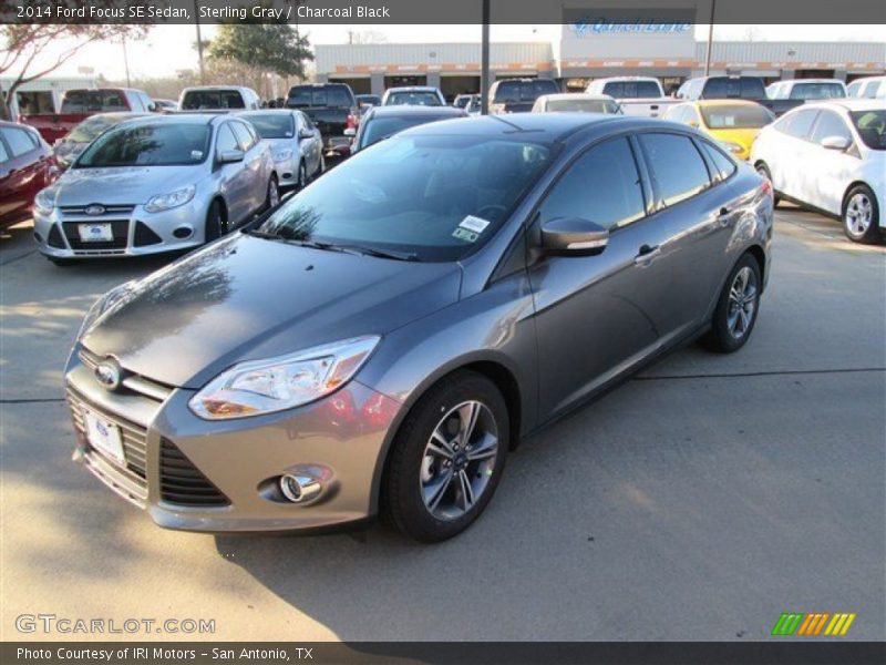 Sterling Gray / Charcoal Black 2014 Ford Focus SE Sedan
