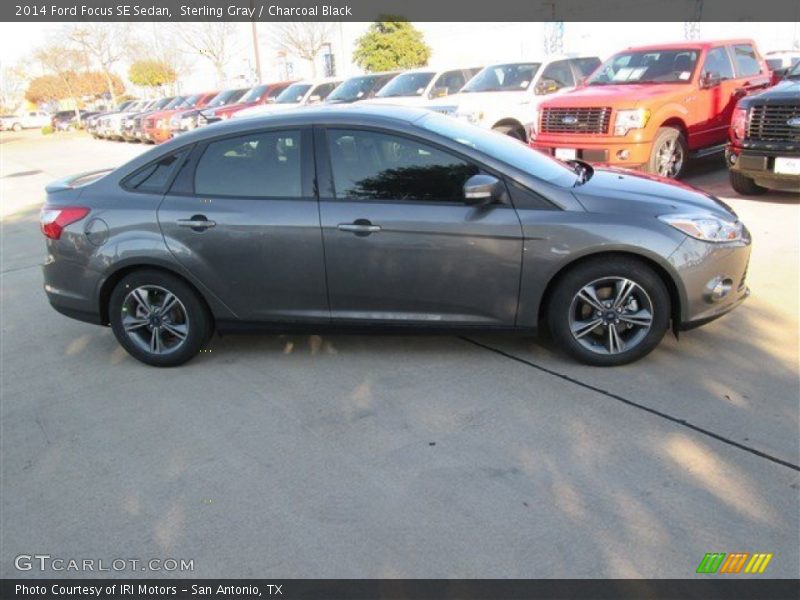 Sterling Gray / Charcoal Black 2014 Ford Focus SE Sedan