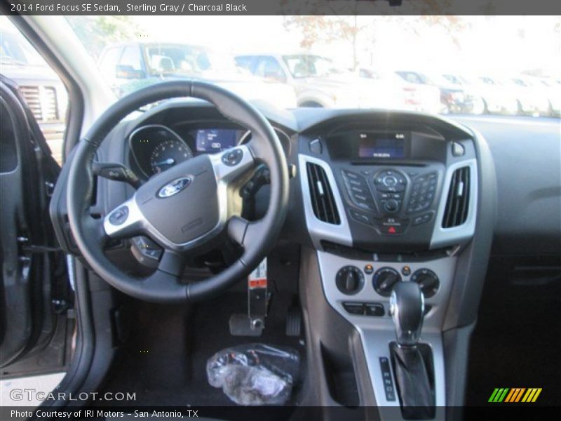 Sterling Gray / Charcoal Black 2014 Ford Focus SE Sedan