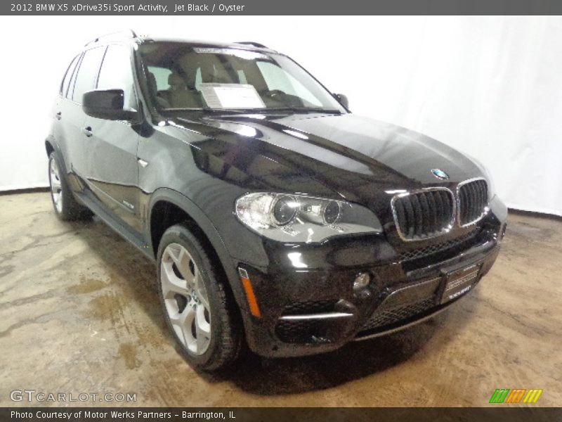 Jet Black / Oyster 2012 BMW X5 xDrive35i Sport Activity