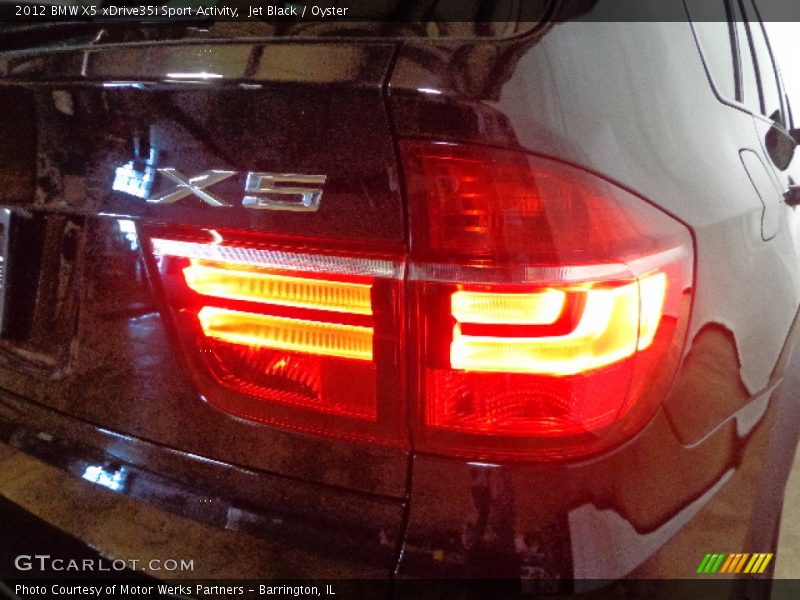 Jet Black / Oyster 2012 BMW X5 xDrive35i Sport Activity