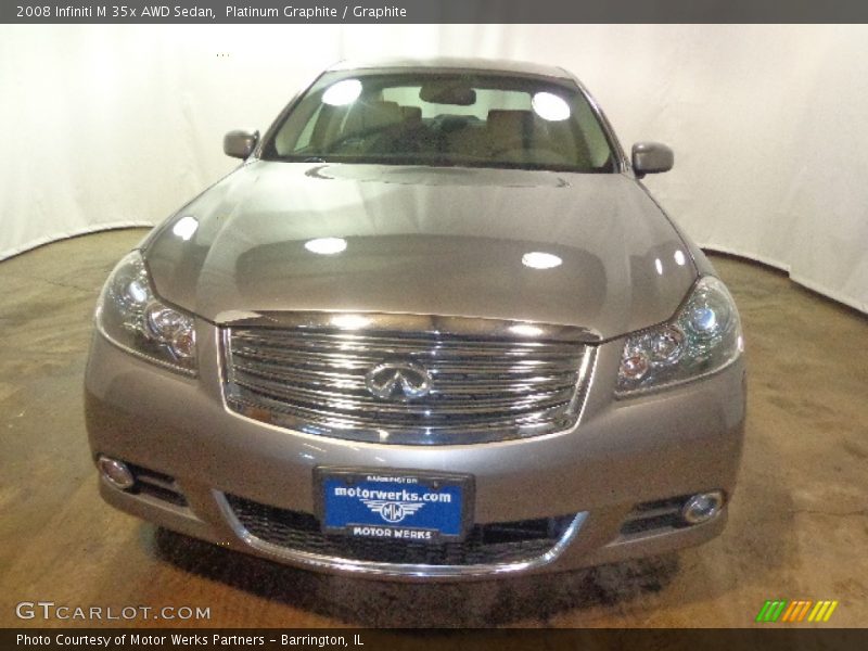Platinum Graphite / Graphite 2008 Infiniti M 35x AWD Sedan