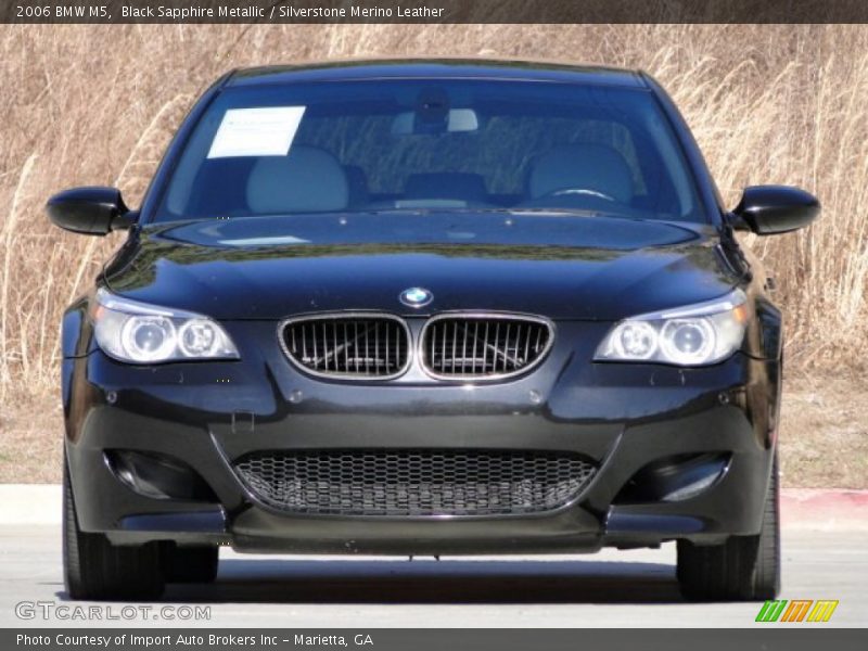 Black Sapphire Metallic / Silverstone Merino Leather 2006 BMW M5