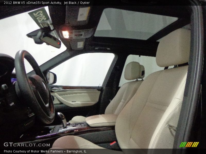 Jet Black / Oyster 2012 BMW X5 xDrive35i Sport Activity