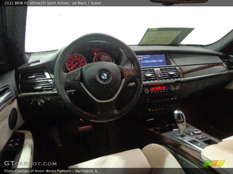 Jet Black / Oyster 2012 BMW X5 xDrive35i Sport Activity